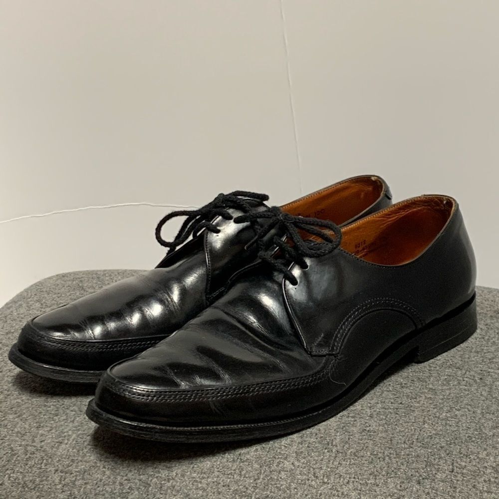 Tilbury England Shoe Black Leather Lace Up Oxford Dress Career 12